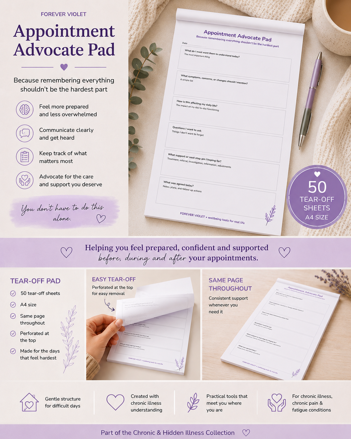Appointment Advocate Pad
