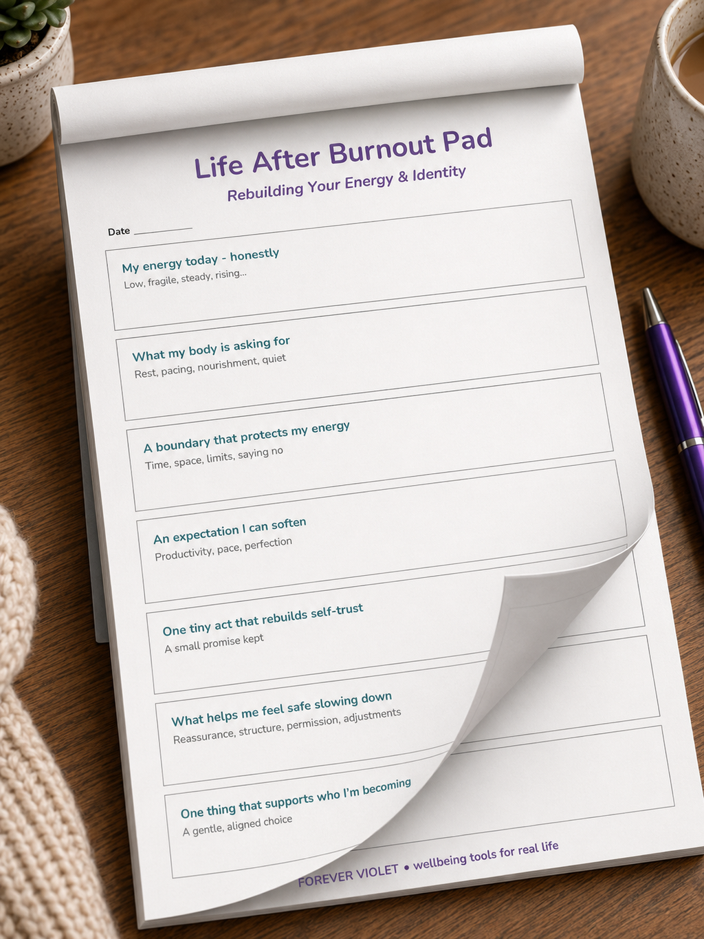 Life After Burnout Pad