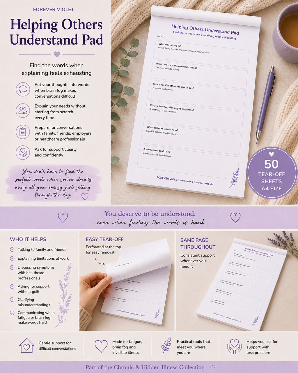 Helping Others Understand Pad