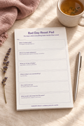 Bad Day Reset Pad – Chronic & Hidden Illness Collection mock-up