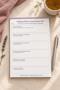 Helping Others Understand Pad – Chronic & Hidden Illness Collection mock-up