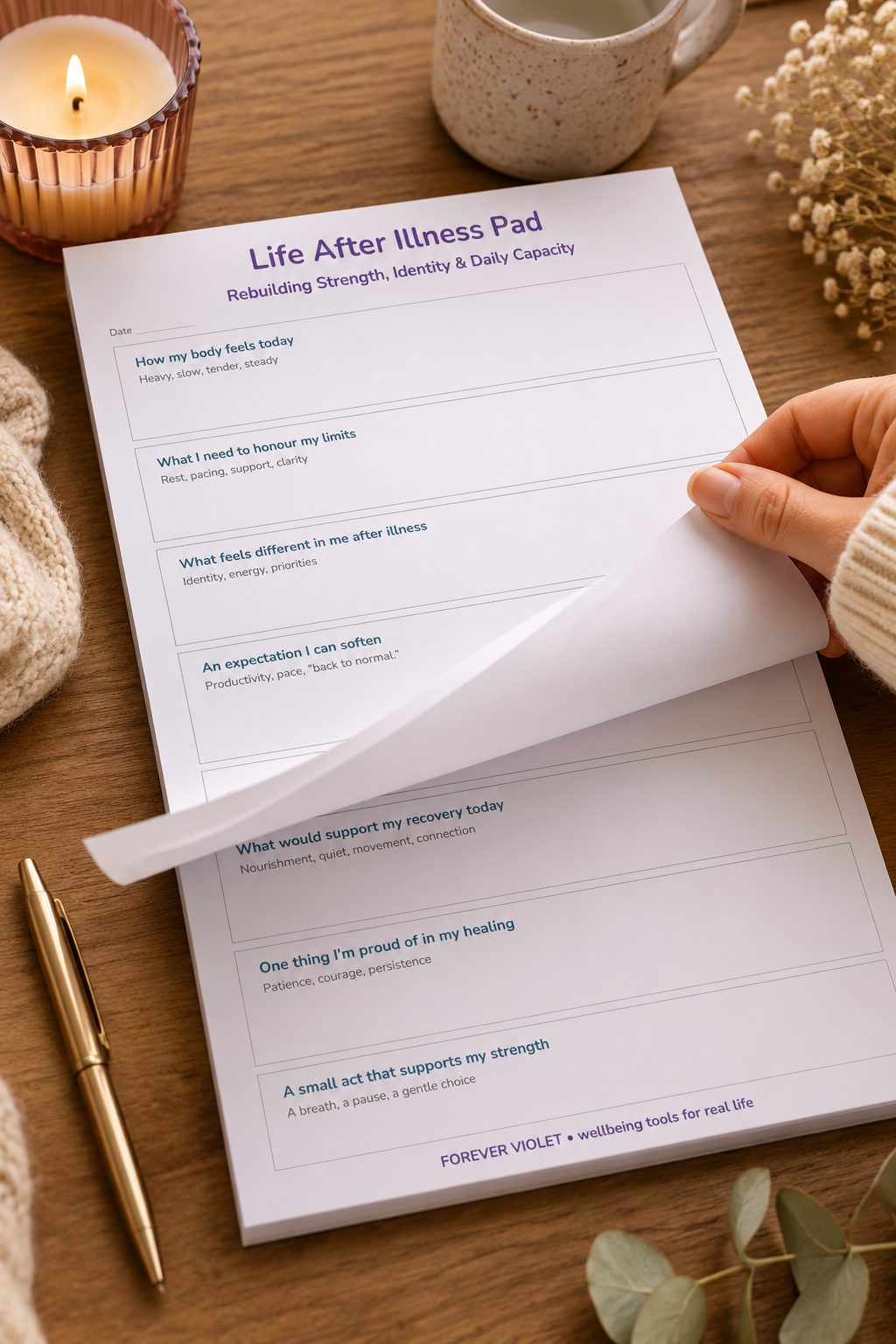 Life After Illness Pad
