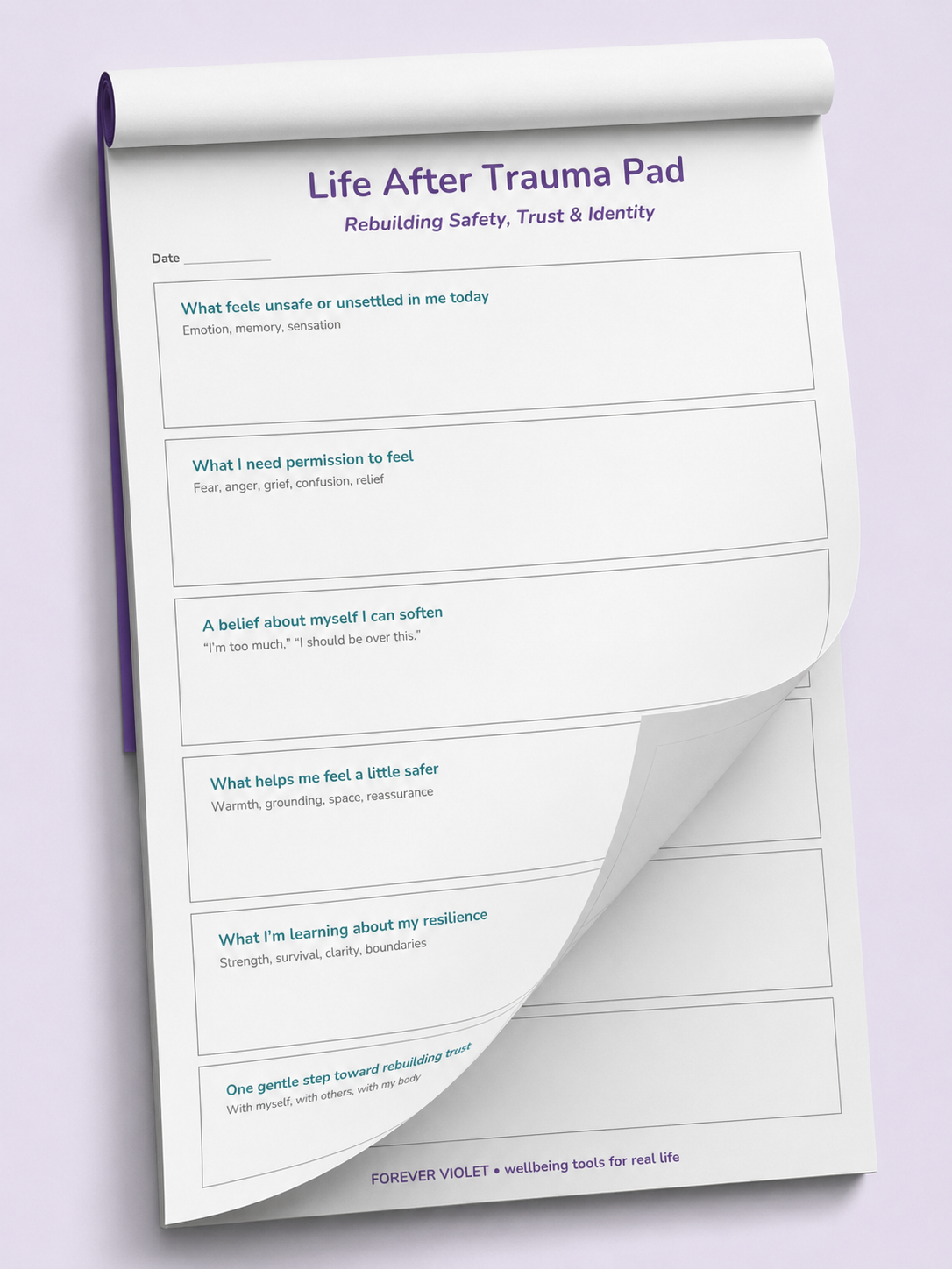 Life After Trauma Pad