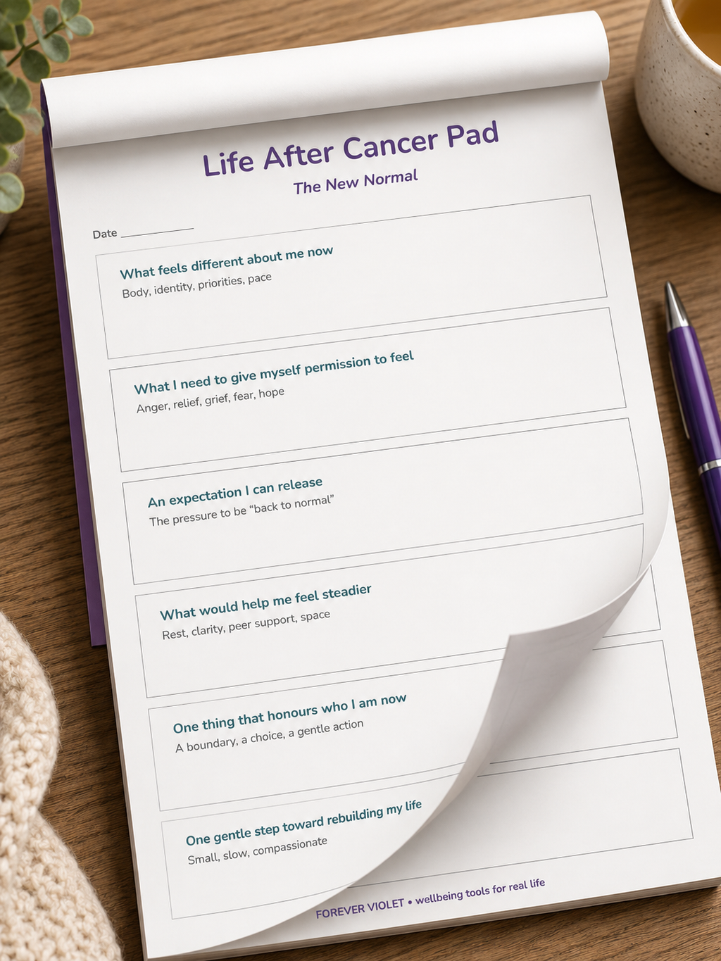 Life After Cancer Pad