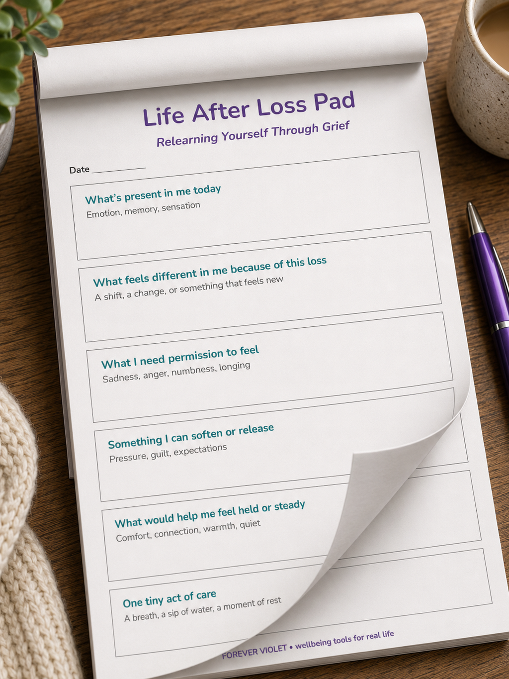 Life After Loss Pad