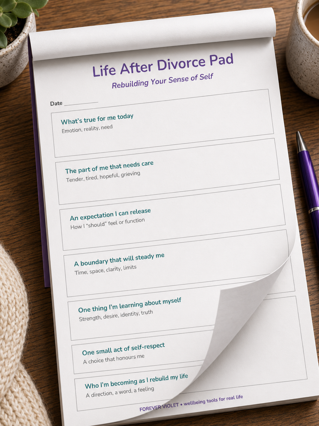 Life After Divorce Pad