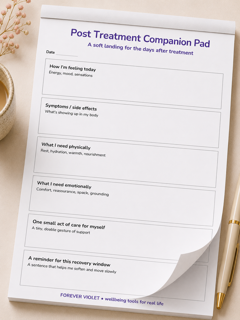 Post‑Treatment Companion Pad