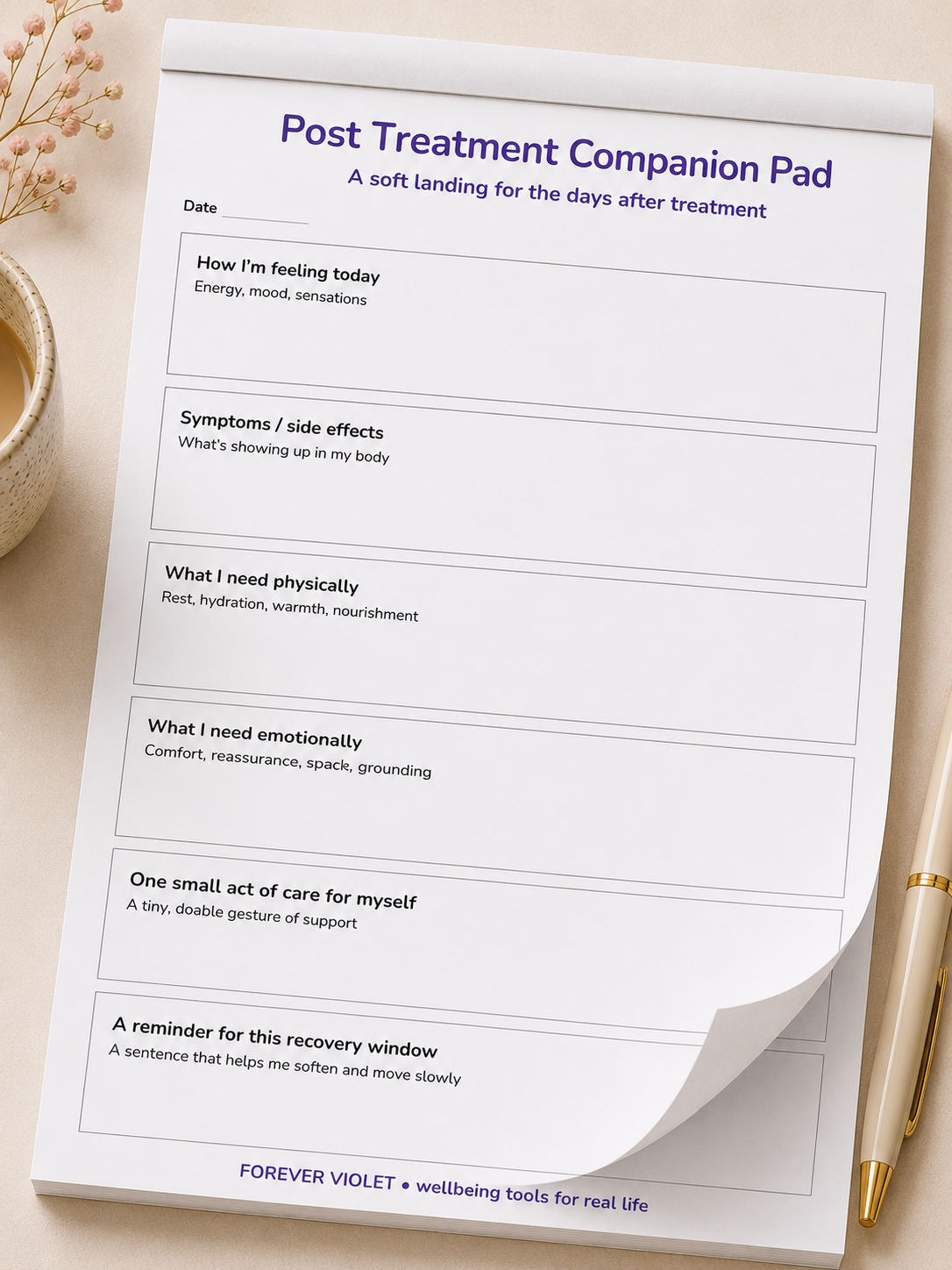 Post‑Treatment Companion Pad