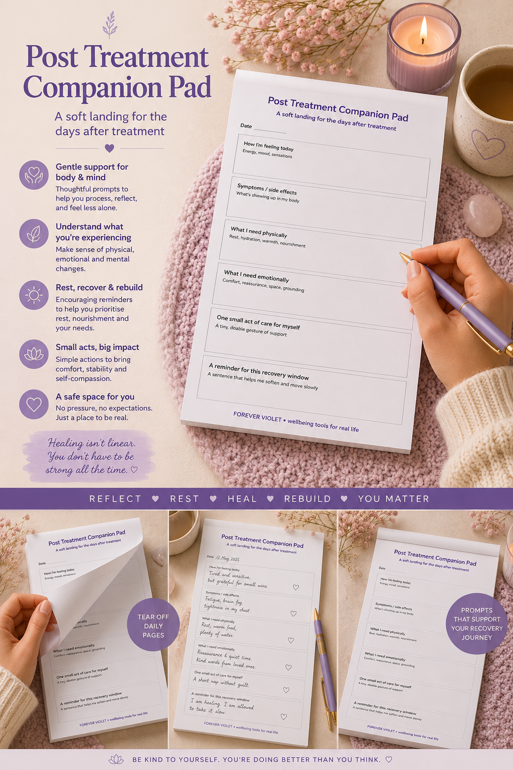 Post‑Treatment Companion Pad