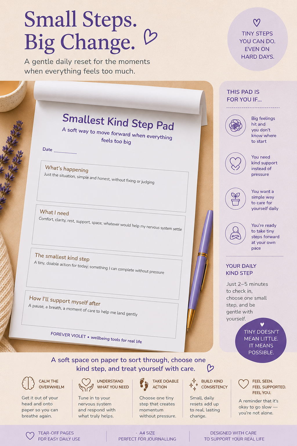 Smallest Kind Step Pad